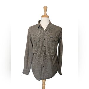 U.S. Polo Assn. Men’s Slim Fit Long Sleeve Shirt XL Olive Green Casual Button Up